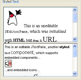 A Visual Guide To Swing Components Windows Look And Feel