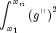 int_{x_1 }^{x_n } {left( {g''} right)} ^2