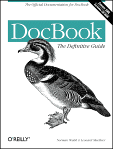 Die Titelseite von DocBook: The Definite Guide